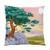 Pillow Cover Decoration Home Decor Abstract Ornamental Pillows For Living Room Colorful Velvet Covers 45x45 Sofas E0151