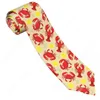 Bow Ties Classic Tie för män Silk Mens Neslipsing Wedding Party Business Adult Neck Casual Lobster and Crab With Lemon Dill