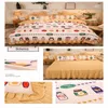 Beddengoed sets Koreaanse stijl mooie patroonset 3-4 pcs zacht katoenen bedrok Rekter Cover Pillowcase voor kinderen meid