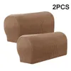 Stuhlabdeckungen 2PCs wasserdichte Möbelschutzbeschaffung Einfach Accessoires Home Decor für Sofa Stretch Fabric Weichwaschbare Armlehnenabdeckung