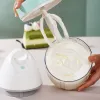 Blender Hovel Automatic Whask Electric Milk Frother Swiphed Cream Mixer USB.