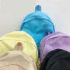 Школьные сумки мужчины и женщины для взрослых мод с твердым цветом нейлоновой цепь регулируемая пряжка рюкзак для студентов