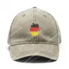 Boll Caps Tyskland flagga broderier hattar män kvinnor sport baseball hatt hip hop anpassad gjord personlig text cowboy trucker cap