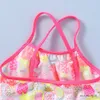 One-Pieces One-piece Swimsuits Bathing Suits for Kids Cross Back Swimwear Beach Summer Bikini Swim Costumes