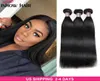 ishowhow peruian human Hair Bundles Wefts 4PCS Jet Black Brazilian Straight Weave織物拡張オリブリ828INCH2129726