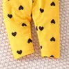 Vêtements ensembles de mode de mode pour la fille née 1 à 18 mois bébé moustique pantalon pantalon enfants enfants leggings