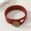 Bangle Candy Color Leather Pau