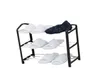 CellDeal 3 Tiers Modern Shoe Rack Shoe Hanger Solid Room Organizer Shoes Shelf Multifunctional Bedroom Storage Household Black 204378980