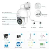 IP CAMERA TECHAGE HD 5MP POE IP CAMERIE IP SMART AI Sécurité Camera Outdoor Terprooh Two Way Audio for CCTV Video Surveillance NVR Kit 24413