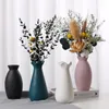 Vase Nordic Style Creative and Minimalist Coloryful Ceramic Vase-乾燥した新鮮な花の家のインテリア装飾に適しています