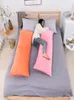 Super Soft Velvet Long Body Pillow Case Solid Bedding Pillow Case Decorative Body Cover for Home EL7484987