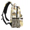 Sac à dos femelle aquarelle des marmats en chapeaux sépia women collège scolaire Bagpack de voyage de voyage pour les adolescentes