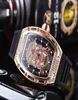 2022 Top Luxury Quartz Watches Корпус из нержавеющей стали 6 -контактные секунды резиновые часы мужские часы Relogio Masculino9482114