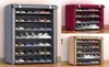 34568 lagen stofdichte montage schoenen rek diy home meubels niet -geweven opslag schoen plank hal kast organisator houder FH3701946