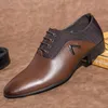 Chaussures formelles pour hommes robe en cuir mariage homme oxford pour les hommes Office Scarpe Uomo Eleganti Laarzen Dames 569 240407