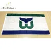 Hartford Whalers 3 stóp x 5 stóp 90cm150 cm poliester America Banner 6027127