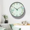 Corloges murales Nordic Art Mute Clock for Home Decor 12 pouces Modern Minimalid Simple Decorative Watches