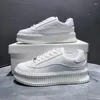 Casual Shoes Spring Autumn Couple Ins Korean Version Of The White Women 2024 Fashion Platform Sneakers Running