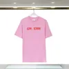 Designer Men's T-shirt T-shirts Casual Summer T Shirt with 3D monogrammed Print Women's Shirts Short Sleeve Top Tee Tees Luxury Mens Hip Hop Clothing