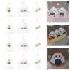 Ensembles de vaisselle 150 PCS Sacs d'emballage Triangle Rice Ball Japonais Onigiri Wrapper Easy Tear Emballage jetable