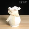 Вазы белая керамическая ваза современная минималистская украшение столовая столовая гостиная