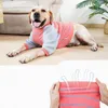 犬のアパレルペットの服アンチリッキングエルボーパッド衣類の前足負傷