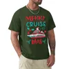 Polos Męski kopia Merry Cruisemas T-shirt Hippie ubrania szybkie suszące puste tees tees męskie koszule graficzne Hip Hop
