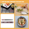 Kitchen Storage Portable Chopstick Box Set Dinner Chopsticks Wood Ramen Household Wooden Reusable Japanese Multi-function Flatware