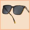 Óculos de sol Wowsun Designer de marca Sun Glasses Night Vision Vintage Eyeglass Square Women/Men Men Polarized Lens UV400 113