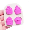 Stampi da forno a muffin gelato silicone stampo stampo zucchero zucchero cupcake resina utensili da fondente