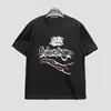 Printemps et d'été Nouveaux vêtements pour la mode à succès pour hommes Modèles de mode imprimées à manches courtes à manches décontractées T-shirt en vrac Pure Cotton Street Hip Hop Tendance G58