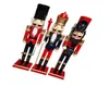 60CM Nutcracker King Soldier Wooden Figurine Christmas Decoration Handcraft Walnut Puppet Toy Gift New 2011279163153