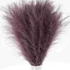 Flores decorativas 6 PCs Simulação de decoração de casamento Reed Pampas falsos Bouquets