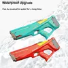 Sand Play Water Fun Toys Gun Toys Automatic Electric Water Gun Toy Bursts Summer Play Watergun Toys 500 Ml Shark High Pressure Beach Toy Kids Water Fight 23 Q240413