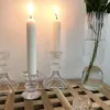 Kaarsenhouders glas voor verjaardag decoratie decoratieve handgemaakte bruiloft decoraties ornament kandelaarhouder houder