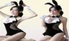 Costume da ruolo anime di panorama di lingerie sexy erotica per donne ragazze carine kawaii coniglietto da coniglietto abito cattivo in velluto stripper outfit Y096055234