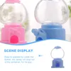 Botellas de almacenamiento Máquinas Gumball Máquinas para niños Juguetes Candy Dispenser Dispenser Gumballs Catcher Bubble