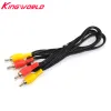 Cables 10 pcs High quality Audio Video AV Cable Lead Wire Cord for Entertainment System for NES
