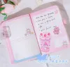 Wholesale Cute 3 colors Lovely A6 Purple Kuromi Style notepad Student Daily Memos Learning Notepads For kids Festival Gift School Supplies