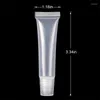 Opslagflessen 100 pc's 10 ml Lip Gloss Tubes Refilleerbare lege heldere kosmetische containers zachte buis