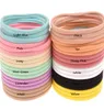 Soft Nylon Elastic Hair Bands Candy Color Scrunchie Hair Tie Ring Rope Girls039 Ponytail Holder Gum For Hair Accessories girls 7546347