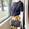 7A качественный дизайнер мессенджер роскошные сумки для плеча женская мужская классическая лопатка кожаная цепь конверт сумочка мешки с поперечным телом.