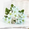 Decorative Flowers Artificial Chaise Lily Large Bouquet Of Jewelry DIY Wedding Flower Bride Hand Decoration