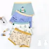 Shorts Kinderunterwäsche für Kinder Cartoon Shorts weiche Baumwolle Unterhose Jungen Panties Auto Muster 4pcs/Los