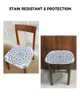 Chair Covers Mandala Pattern Retro Blue Elasticity Cover Office Computer Seat Protector Case Home Kitchen Dining Room Slipcovers