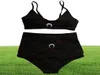 Brep sul reggiseni per reggiseni da donna con costume da bagno ricamato a luna set da donna in alto set di donne bianche da donna due colori6179481