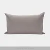 Kudde dekorativa guldknappskydd för vardagsrum bomullsläder rektangulär soffa fodral lyxtäcke heminredning