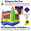 13.2x13.2ft Commerciële graad opblaasbaar bouncy kasteel Volledig PVC Moonwalk Jumping House opblaasbare uitsmijter voor volwassenen en kinderen buiten met blower gratis schip