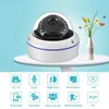 IP -camera's azishn 2,8 mm groothoek Poe Vandalproof H.265 5MP 4MP 3MP 2MP Audio IP -camera Waterdichte koepel P2P 15IR voor CCTV Surveillance Kit 240413