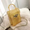 Sac fourre-tout Mini 2024 Spring Fashion Quality Kelly Designer's Designer Handsbag Lock Chain épaule Messenger Messenger